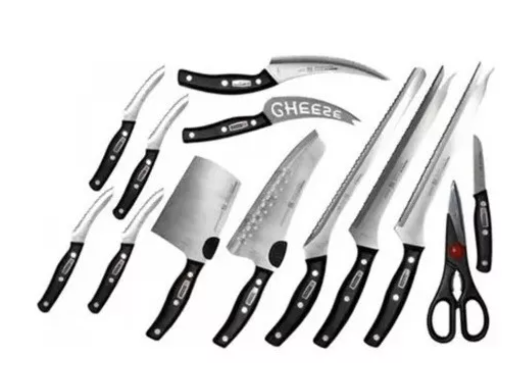 Set De Cuchillos Profesionales Mibacle Blade X 13 Unidades